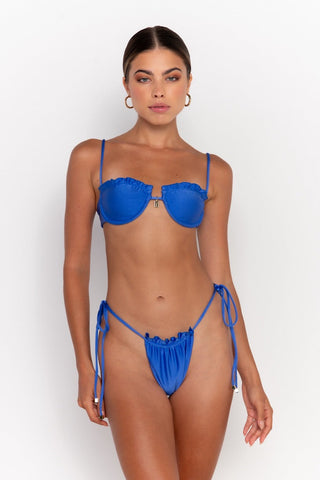SORAYA AZURE - BALCONETTE BIKINI TOP