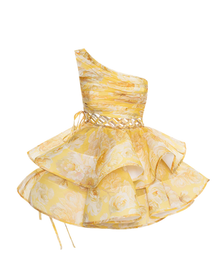 Golden Petal Lattice Siren Mini