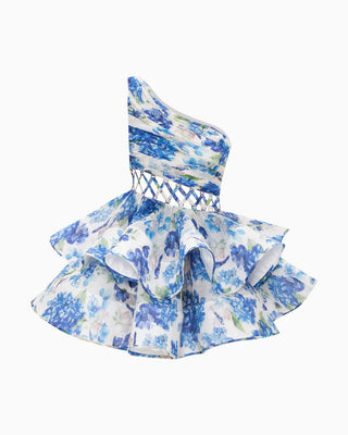 Azure Petal Lattice Siren Mini