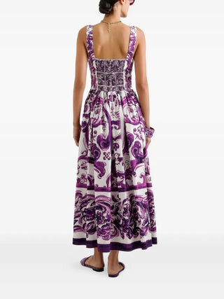 Imperial Paisley Corset Maxi