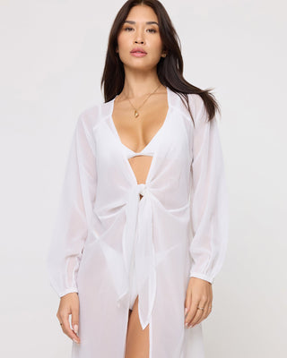 Anna Cover Up - White
