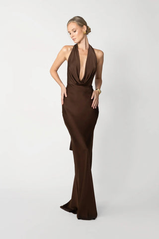 Cocoa Halo Plunge Maxi