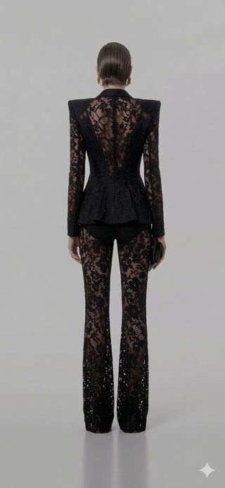 Raven Peak Lace Pantsuit