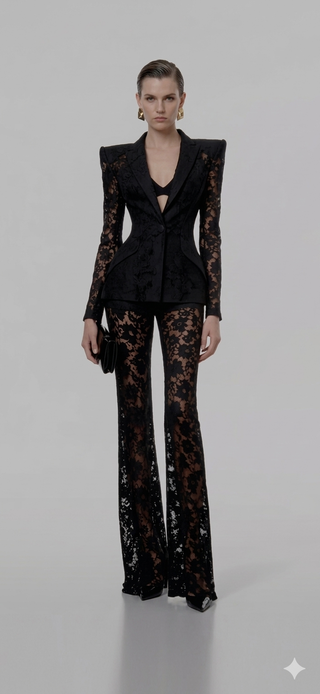 Raven Peak Lace Pantsuit