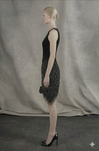 Obsidian Fringe Cascade Mini