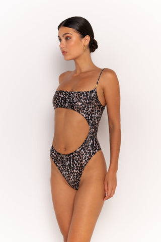 AUDREY LEOPARDO - ONE PIECE SWIMSUIT