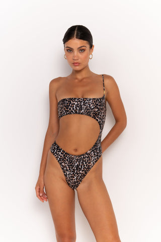 AUDREY LEOPARDO - ONE PIECE SWIMSUIT