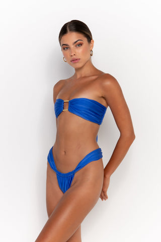 XENIA AZURE - BANDEAU BIKINI TOP