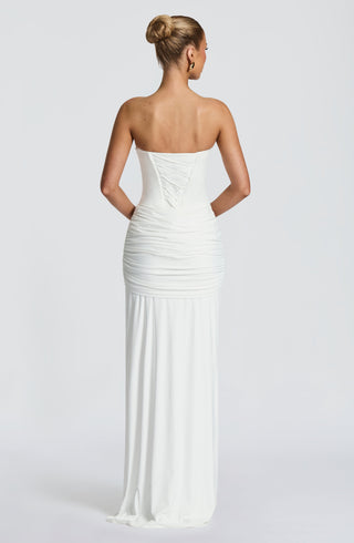 Gia Maxi Dress - Ivory