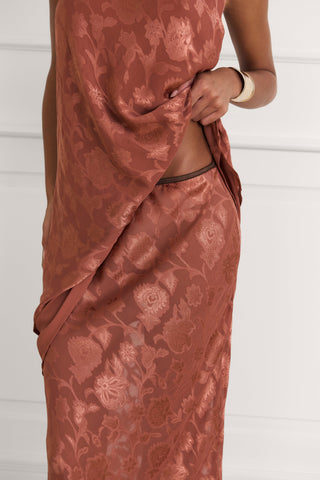 Conjunto Brigitte terracota