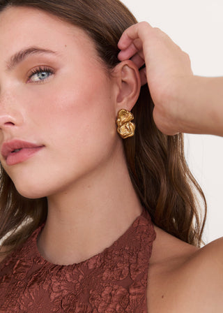 Vestido Juliette terracota