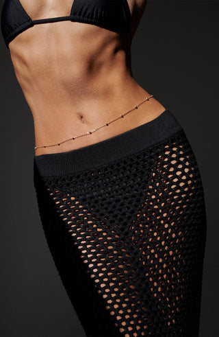 T.I Anika Belly Chain Gold Metal One Size