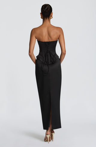 Calliope Midi Skirt - Black