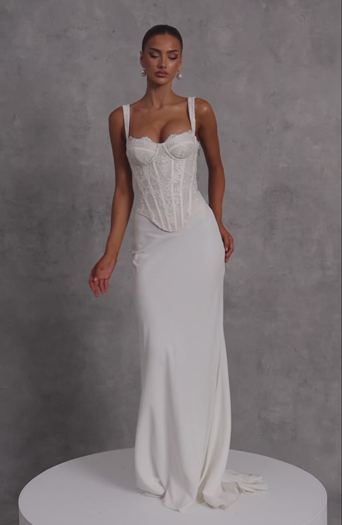 Tansy Corset - Ivory