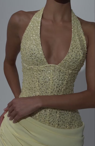 Taylor Gown - Lemon