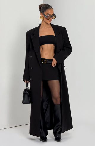 L.F Simi Top Strapless Bandeau Modal Jersey Black